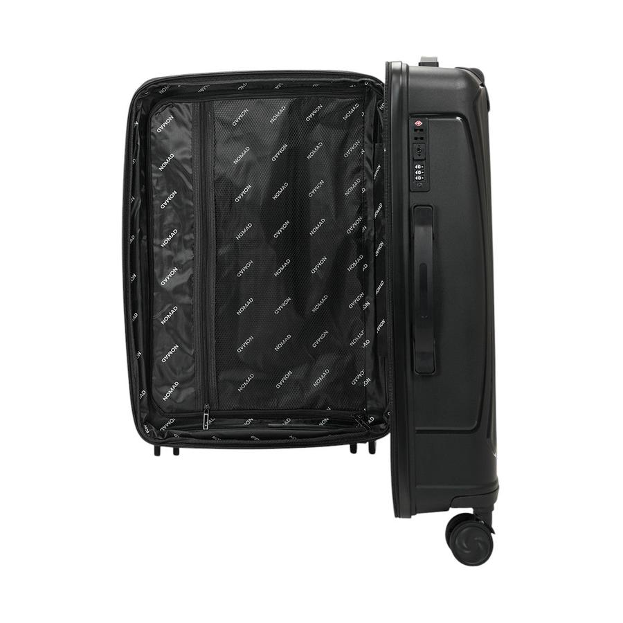 Nomad Quest 56cm & 65cm Hardside Luggage Set Black Black