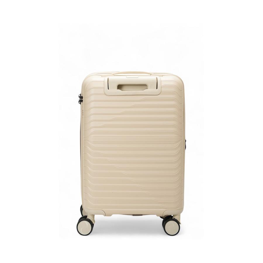 Caselite Summit 56cm Hardside Carry-On Suitcase Beige Beige