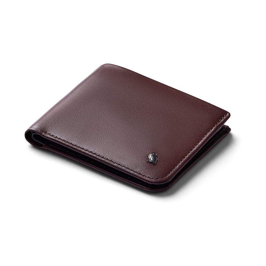 Bellroy RFID Hide & Seek HI Leather Wallet Deep Plum Deep Plum