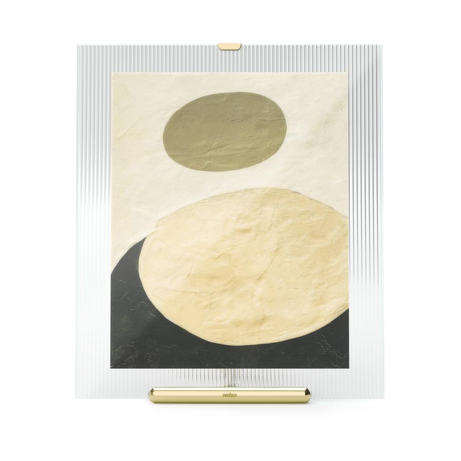 Umbra Flute 20 x 25cm Picture Frame Brass Brass