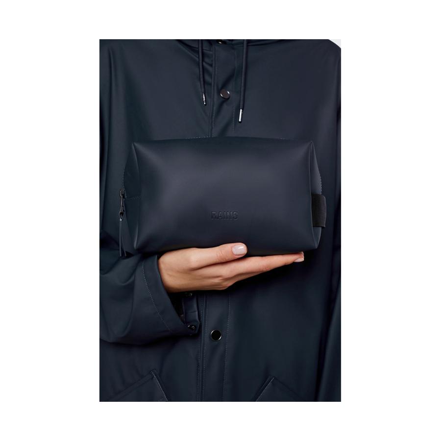 Rains Wash Bag Small Navy Navy