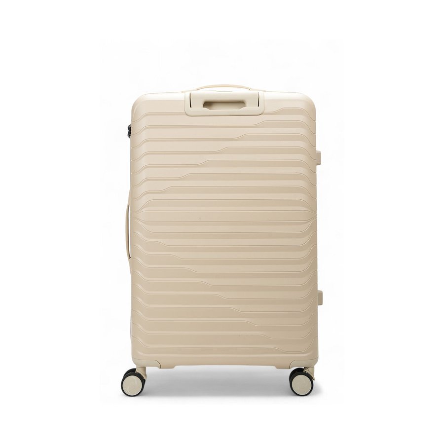 Caselite Summit 56cm, 65cm & 75cm Hardside Luggage Set Beige Beige