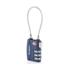 Samsonite Travel Essentials 3 Dial Cable TSA Lock Midnight Blue