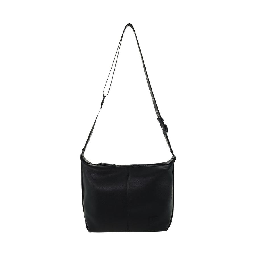 Gap Essenza Ladies Vegan Leather Rectangular Crossbody Bag Black Black