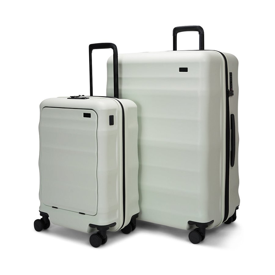 Explorer Luna-Air 55cm Front Access & 74cm Hardside Luggage Set Mint Mint