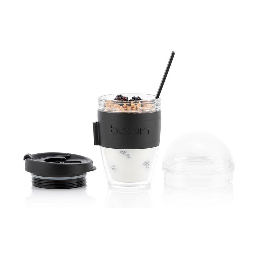 Bodum JoyCup 0.25L Granola Snack Cup Black Black