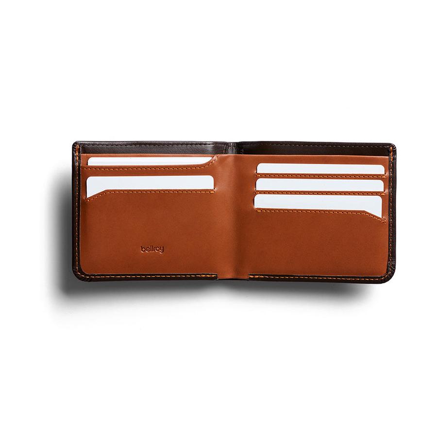 Bellroy RFID Hide & Seek HI Leather Wallet Java Java