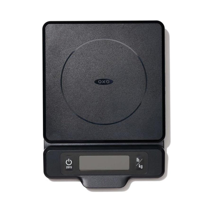 OXO Good Grips Food Scale with Pull-Out Display Black Black