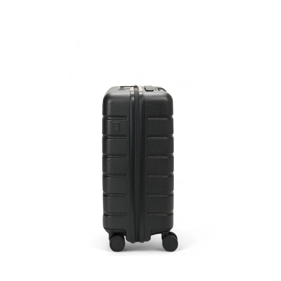 Explorer Arlo Pro 52cm Front Access Hardside Carry-On Suitcase Black Black