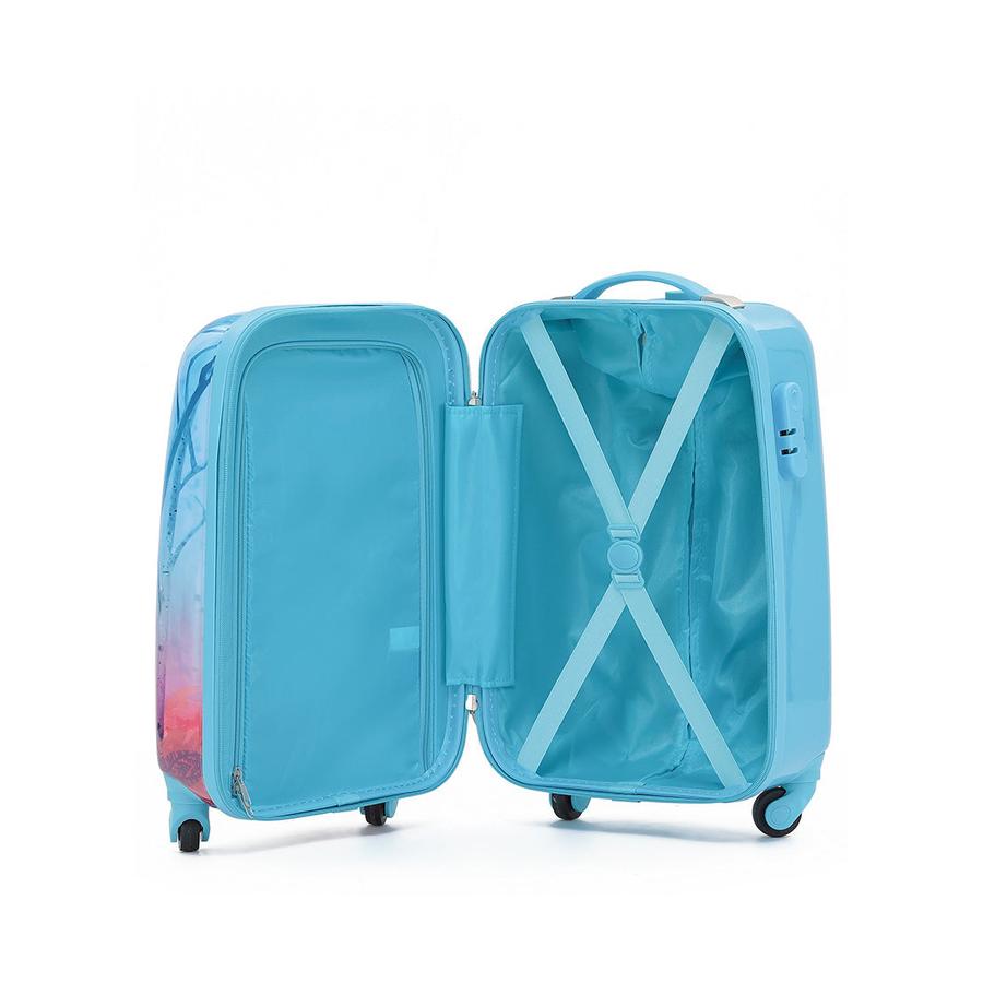 Disney Frozen II 50cm Kids Carry On Suitcase Blue Blue