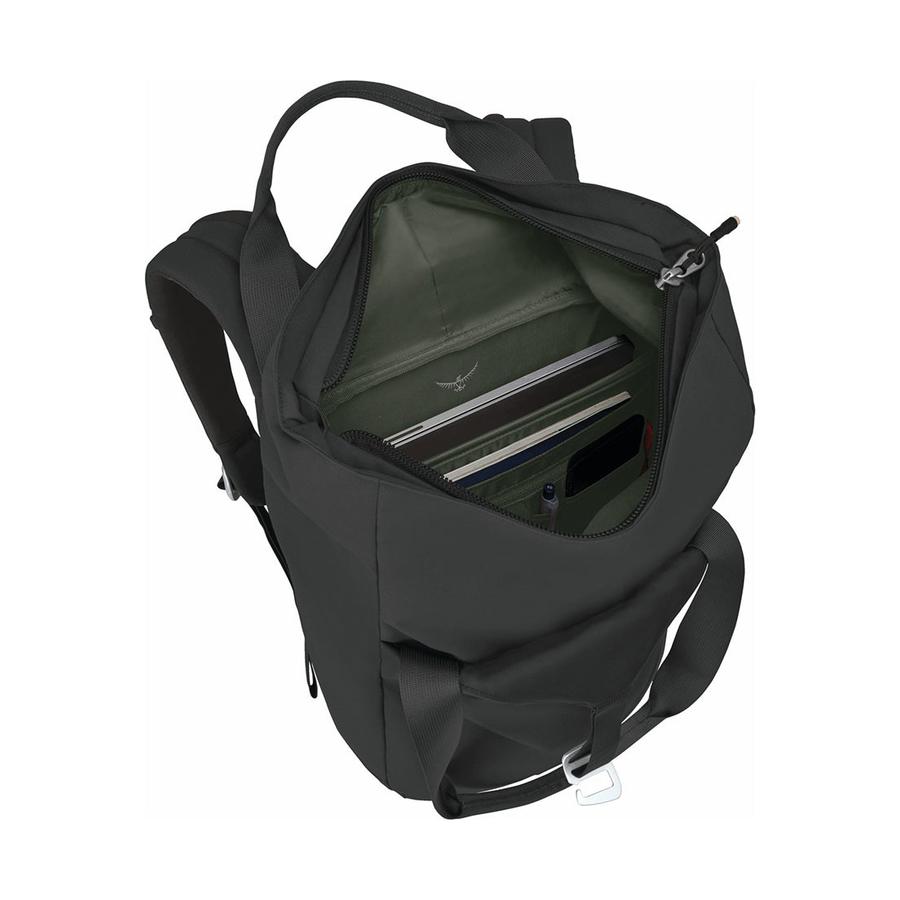 Osprey Arcane Tote Pack Snow Black Snow Black