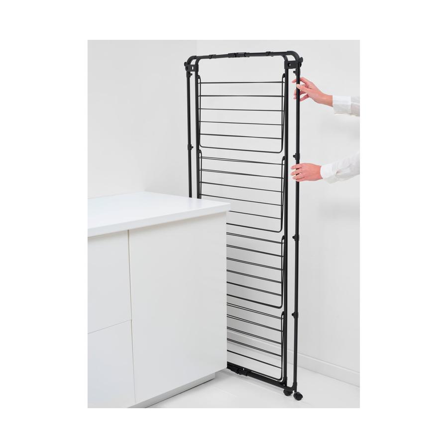 Brabantia Hangon Tower Drying Rack 30m Matte Black Matte Black