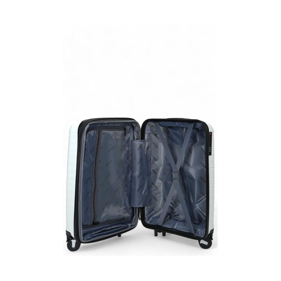 Nomad Aspire 55cm, 65cm and 75cm Hardside Luggage Set White White