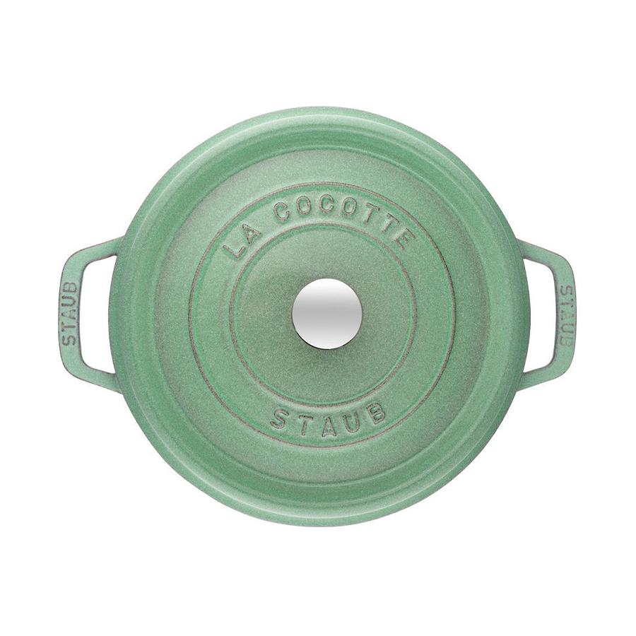 Staub 24cm (3.8L) Round Cocotte Sage Sage