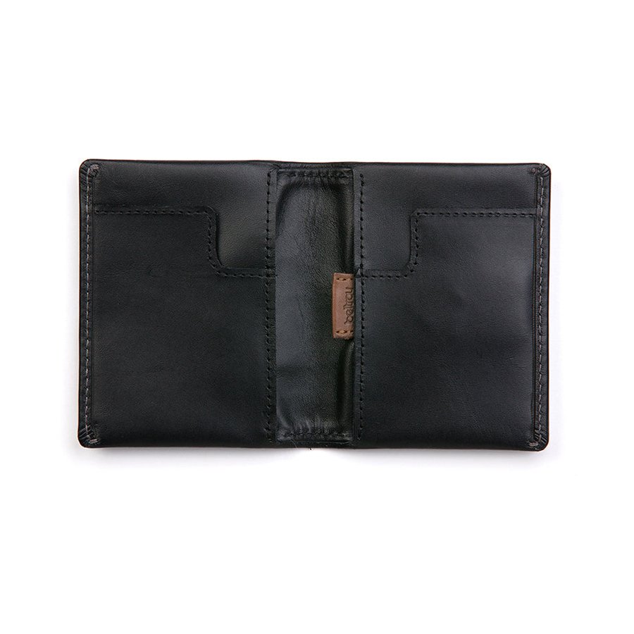 Bellroy Slim Sleeve Leather Wallet Black Black