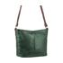 Milleni Evie Women's Leather Crossbody Bag Emerald/Chestnut