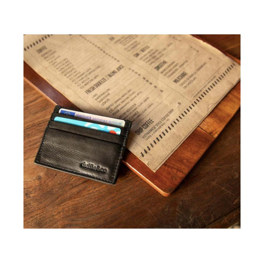 Duffle&Co Barnett Cardholder Black Black
