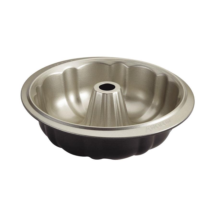 Anolon Ceramic Reinforced 24cm Fluted Cake Ring Silver Silver