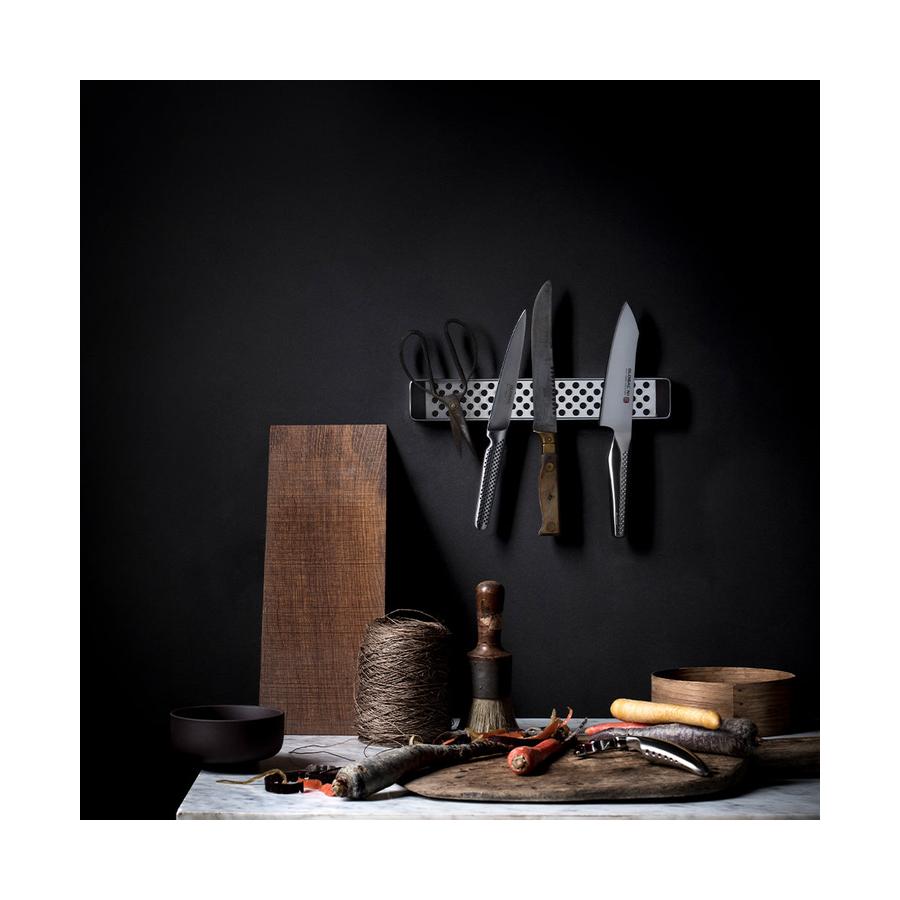 Global G-42 Magnetic Knife Rack (51cm) Stainless Steel Stainless Steel