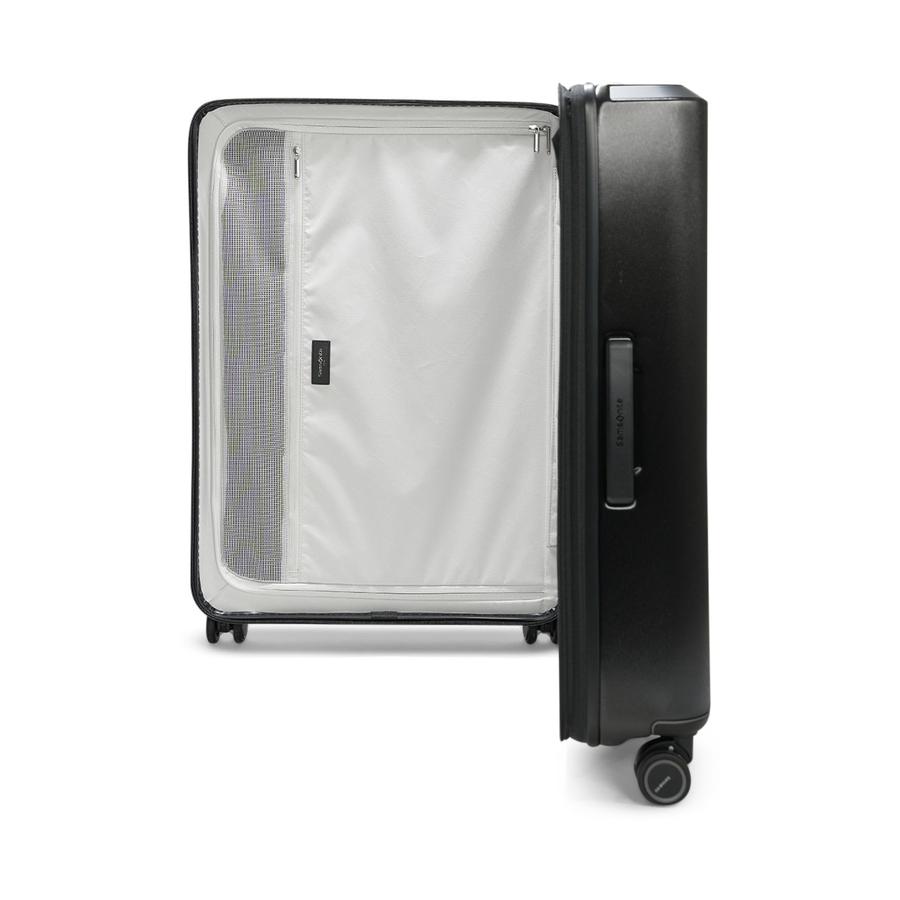 Samsonite Evoa Z 55cm & 75cm Hardside Luggage Set Black Black