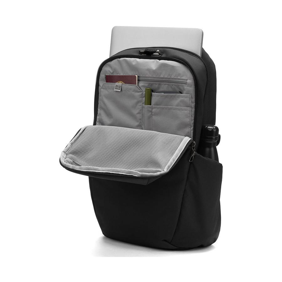 Pacsafe Vibe 24L Anti-Theft Backpack Jet Black Jet Black