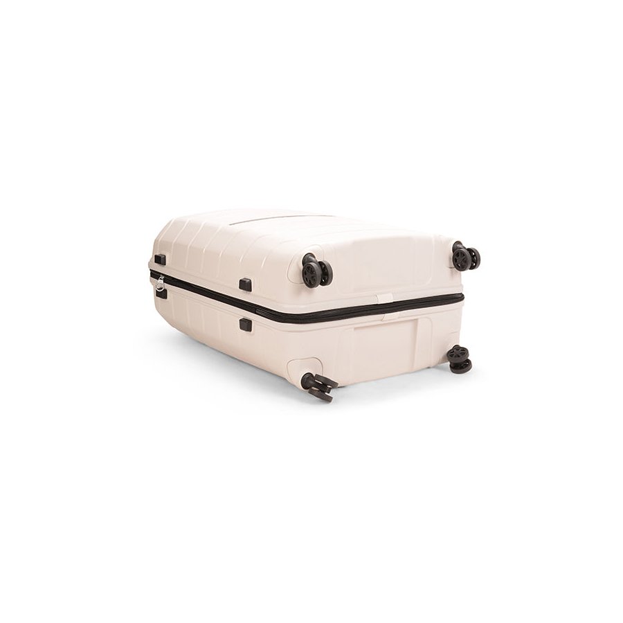 Samsonite Oc2lite 75cm Hardside Checked Suitcase Off-White Off-White