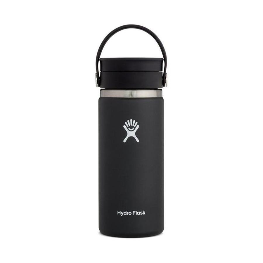 Hydro Flask 16oz (473mL) Coffee Flask with Flex Sip Lid Black Black