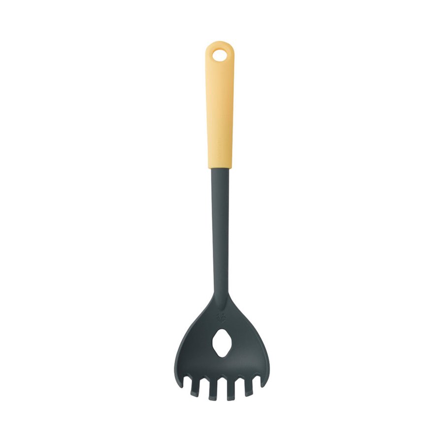 Brabantia Tasty+ Spaghetti Spoon Plus Measure Tool Vanilla Yellow Vanilla Yellow