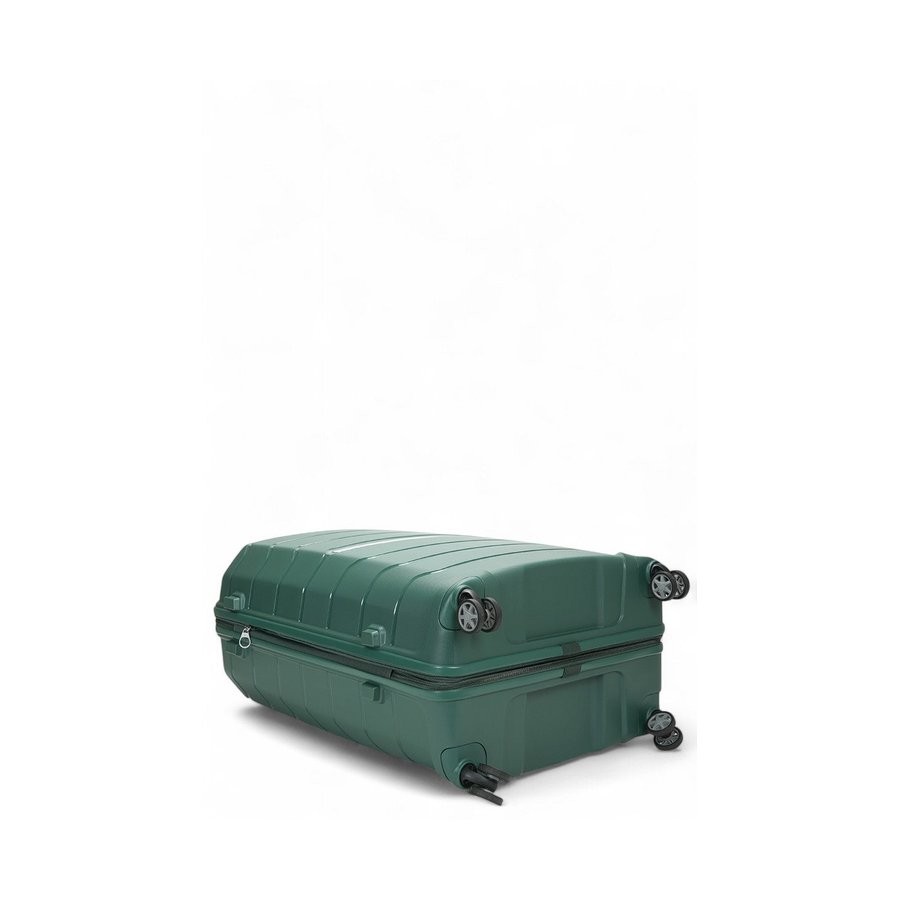 Samsonite Oc2lite 81cm Hardside Checked Suitcase Hunter Green Hunter Green