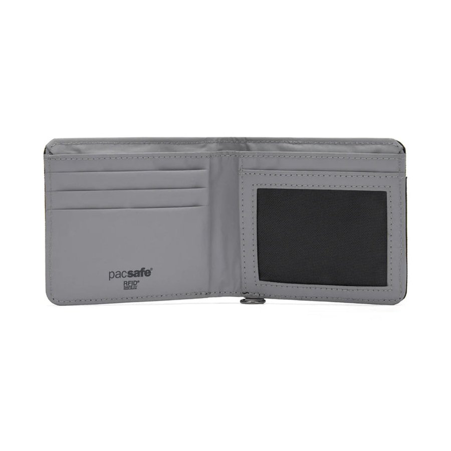 Pacsafe RFIDsafe RFID Blocking Bifold Wallet Jet Black Jet Black