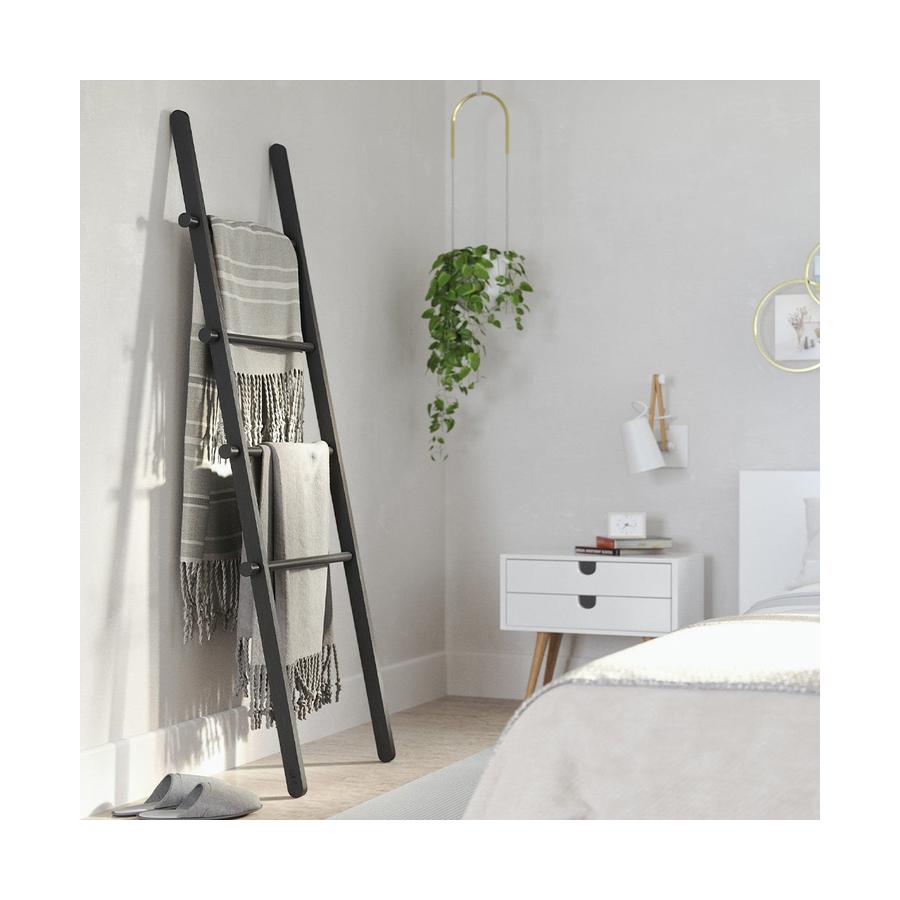 Umbra Leana Ladder Rack Black Black