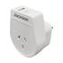 Jackson NZ to UK & Hong Kong Travel Adapter with USB-A & C White