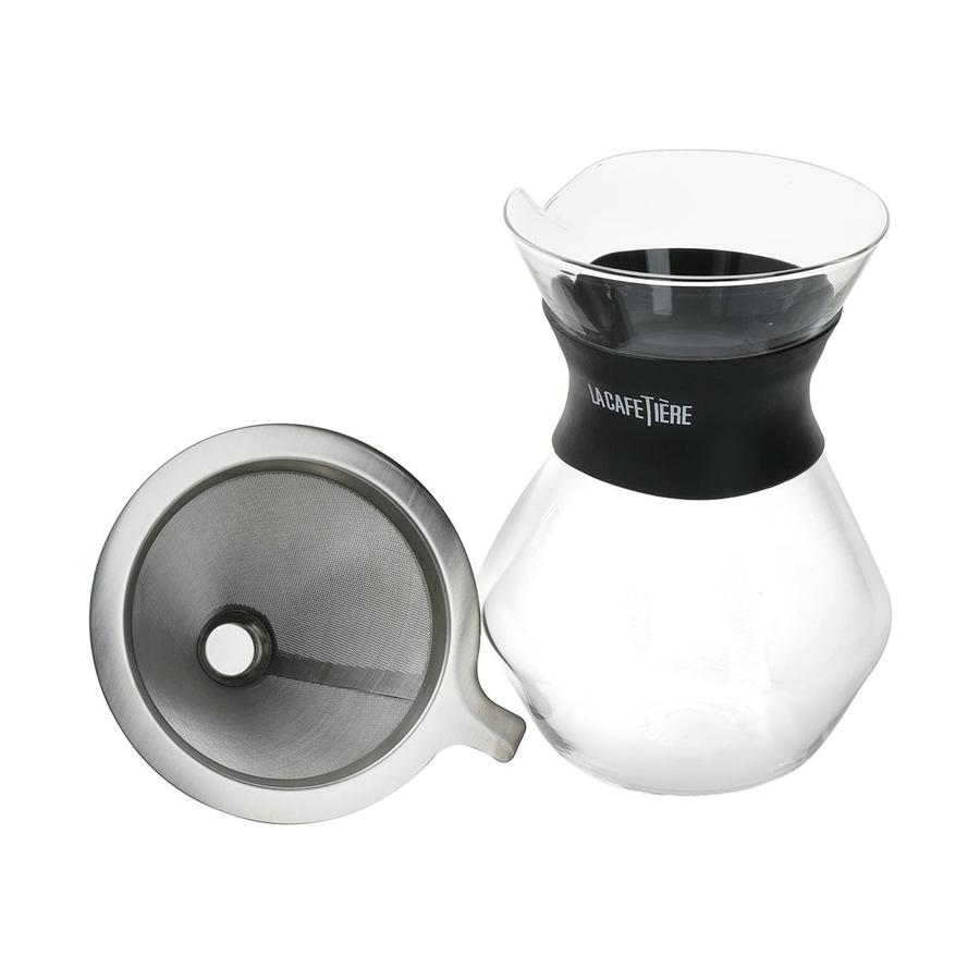 La Cafetiere Glass Coffee Dripper & 3 Cup Carafe Clear Clear