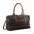 Pierre Cardin Teddie Canvas Overnight Duffle Bag Black