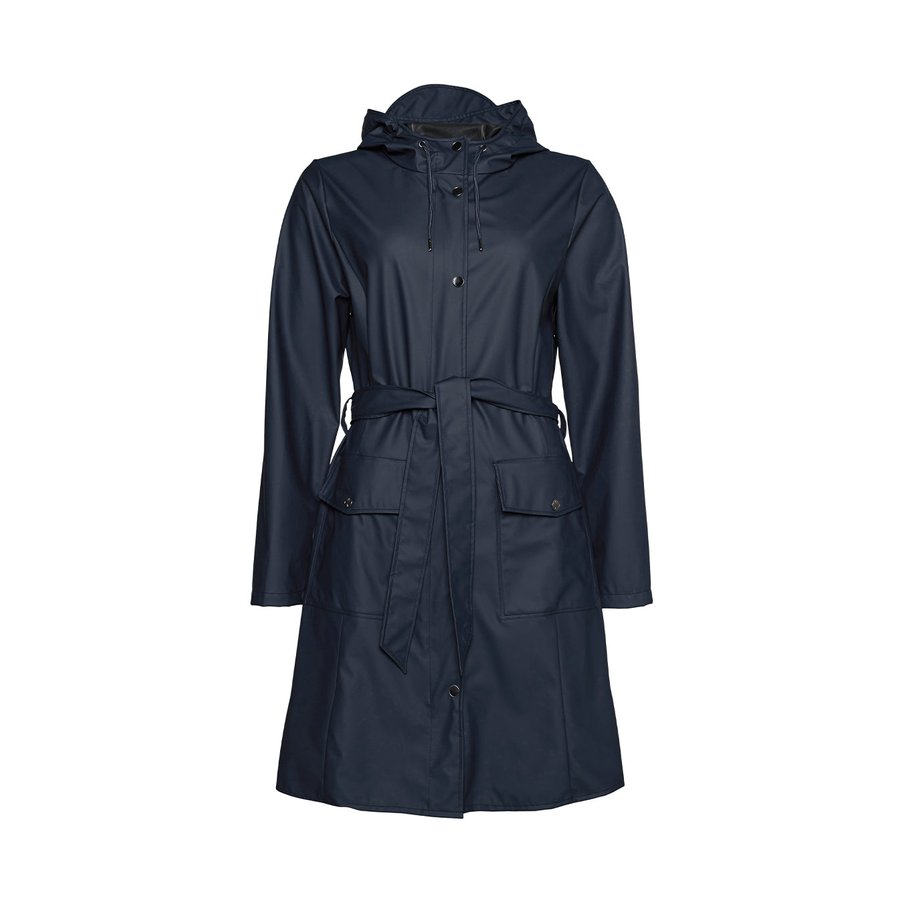 Rains Curve Jacket Navy Default Title