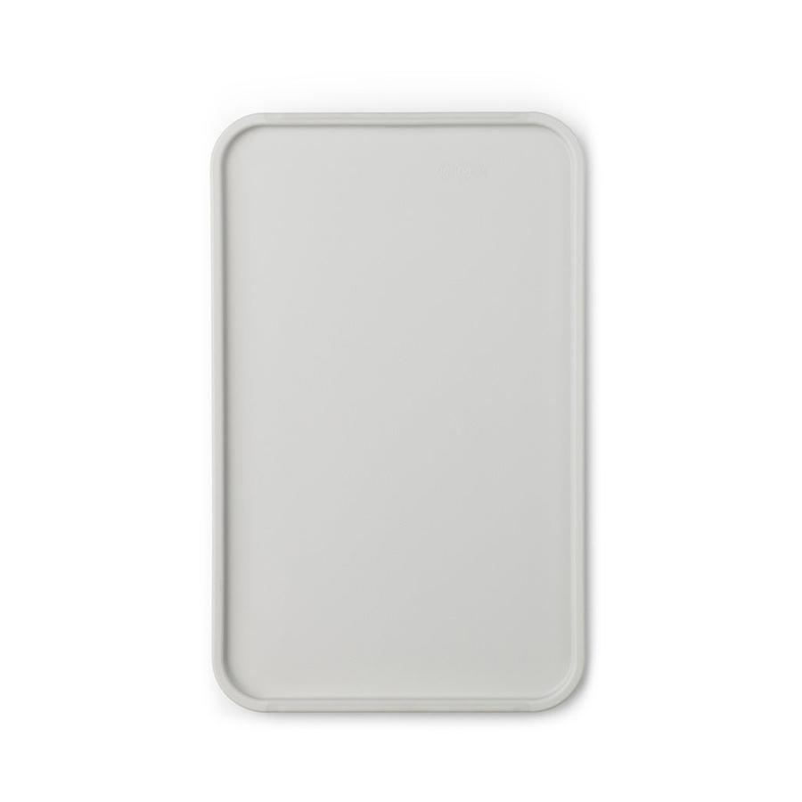 Brabantia Tasty+ Large Chopping Board Plus Serving Tray Light Grey Light Grey