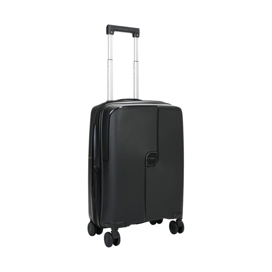 Caselite Aero 56cm Hardside Carry-On Suitcase Black Black