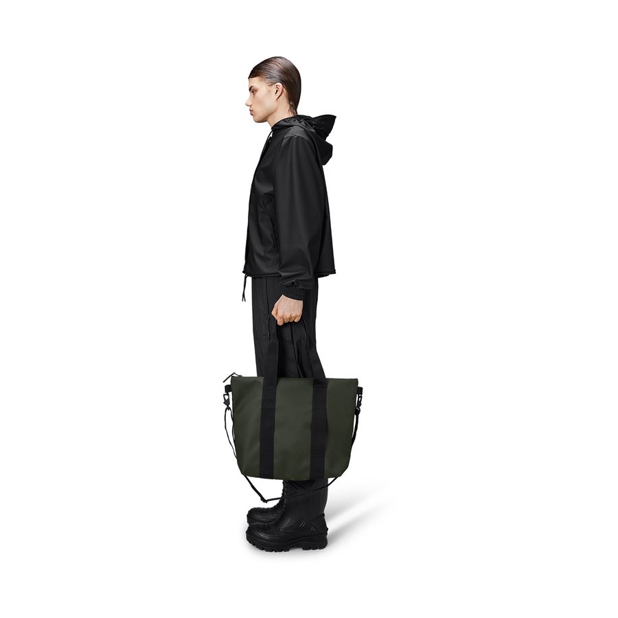 Rains Tote Bag Mini Green Green