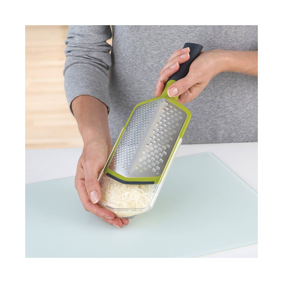 Joseph Joseph Twist Grater - Coarse & Fine Green Green