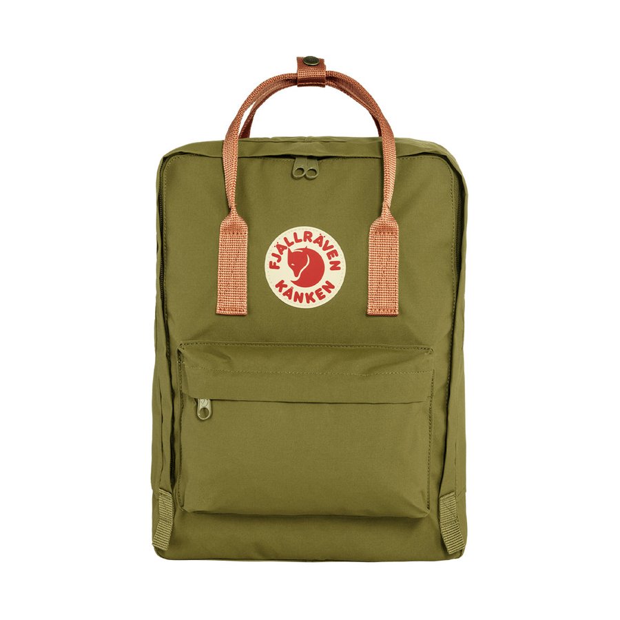 Fjallraven Kanken Backpack Foliage Green - Peach Sand Foliage Green - Peach Sand