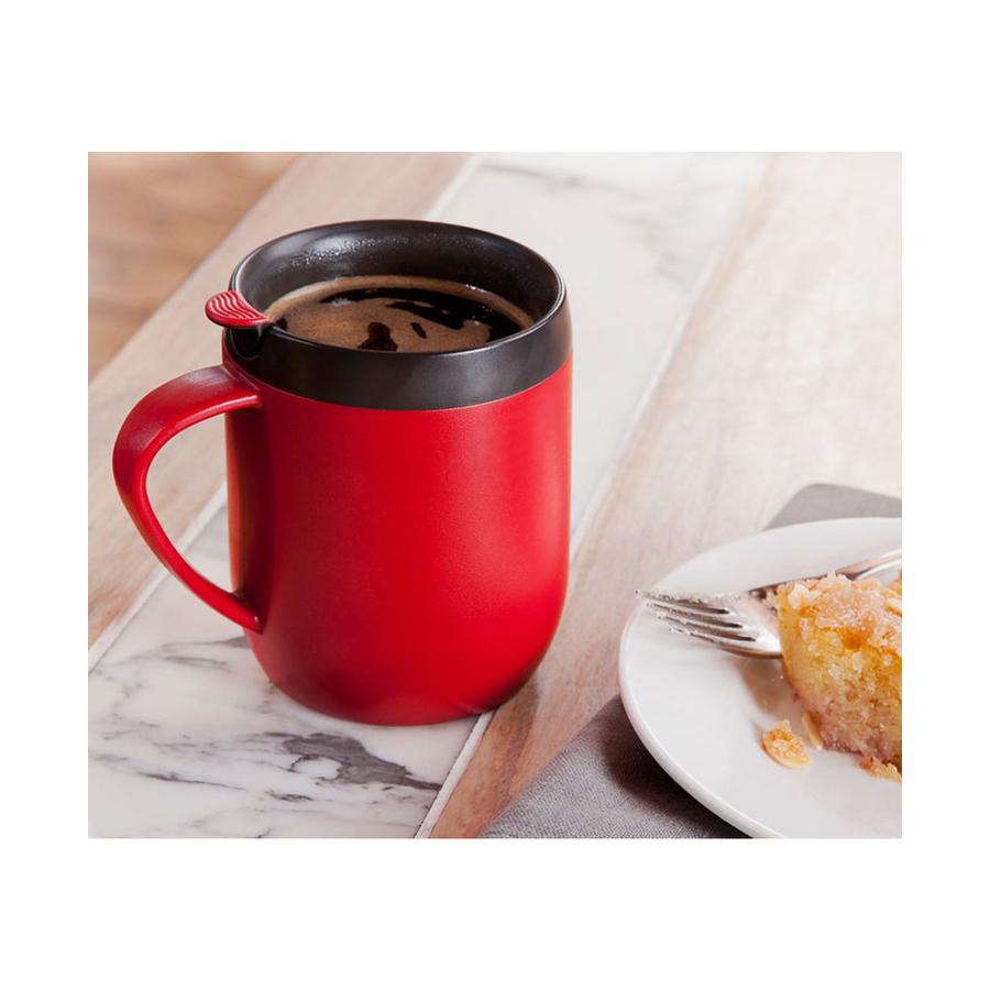 Zyliss 300ml Hot Mug Cafetiere Red Red