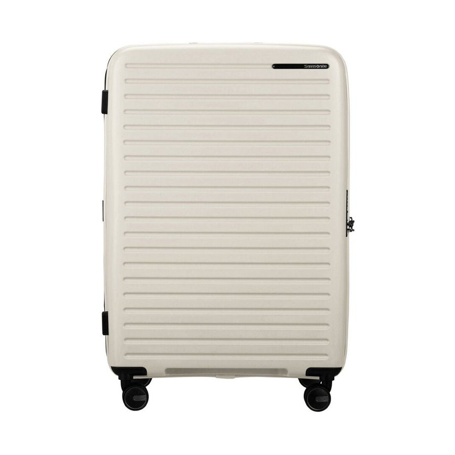 Samsonite Restackd 75cm Hardside Checked Suitcase Quartz Quartz
