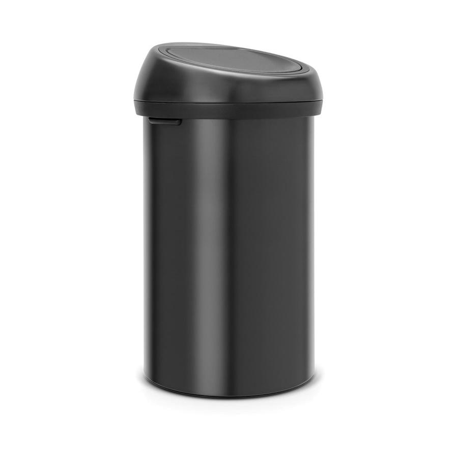 Brabantia Touch Bin (60L) Matte Black Matte Black