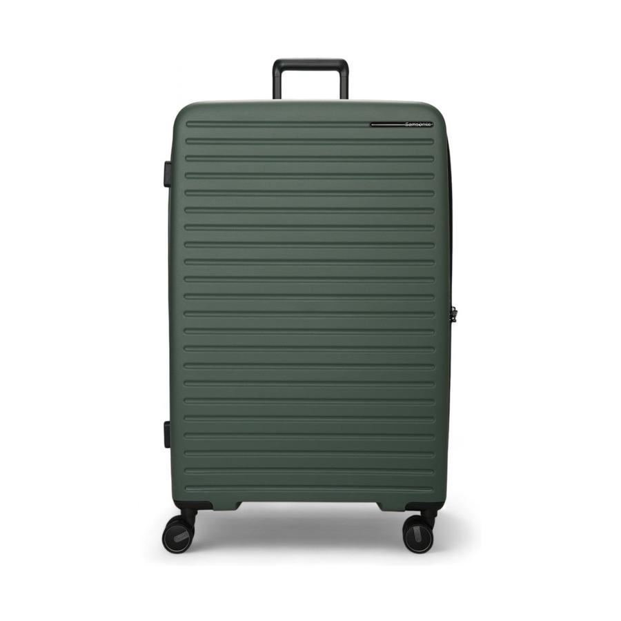 Samsonite Restackd 81cm Hardside Checked Suitcase Sage Sage