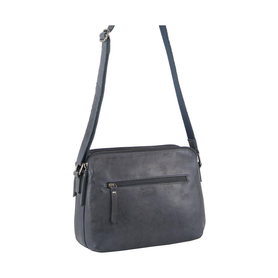 Milleni Grace Women's Leather Crossbody Bag Ash Ash