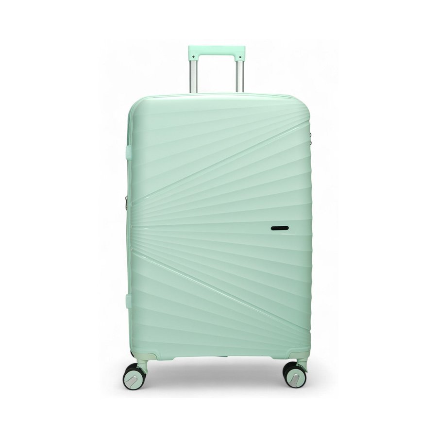 Nomad Aspire 75cm Hardside Checked Suitcase Mint Mint
