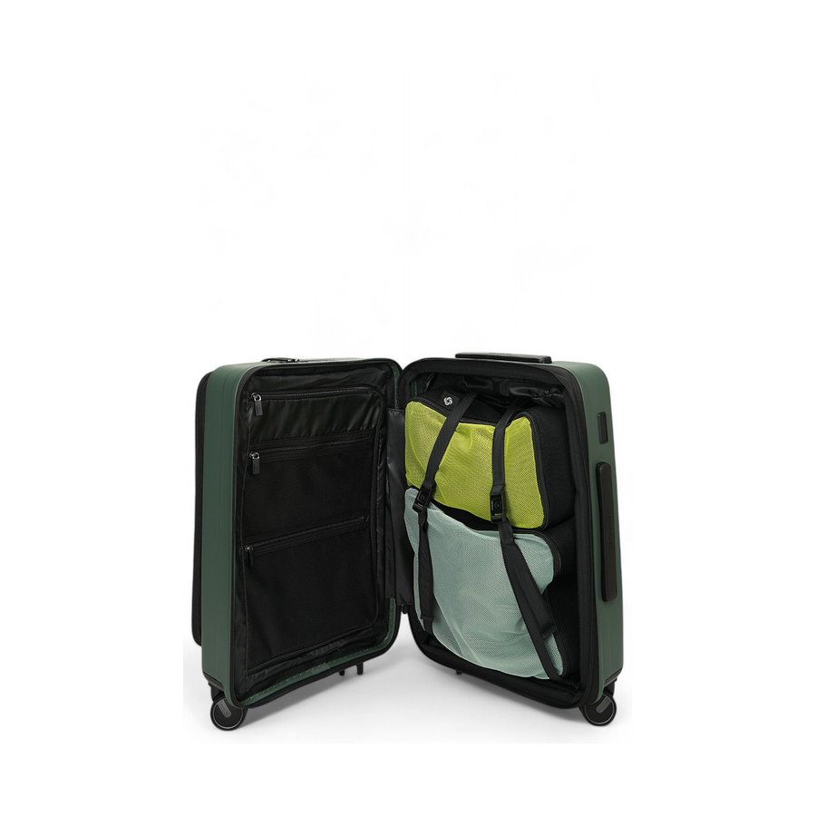 Samsonite Restackd 55cm Easy Access Carry-On Suitcase Sage Sage