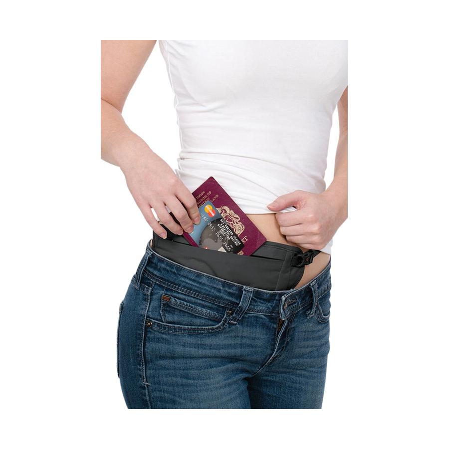 Pacsafe Coversafe V100 RFID Blocking Waist Wallet Black Black