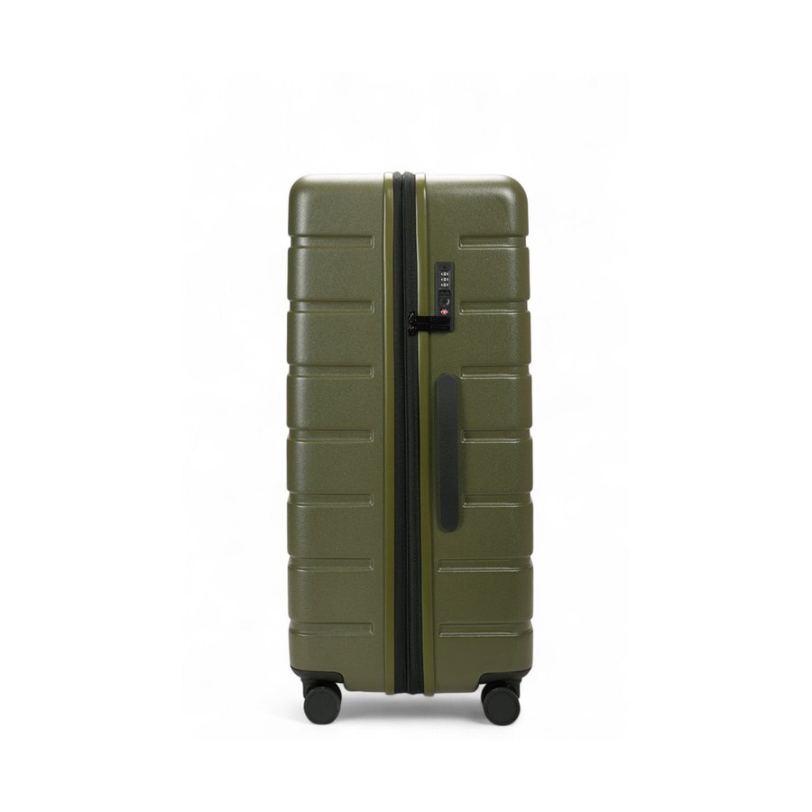 Explorer Arlo Pro 52cm Front Access & 75cm Hardside Luggage Set Evergreen Evergreen