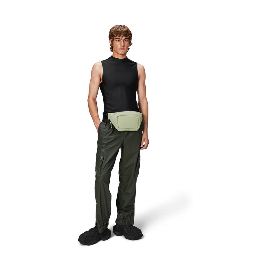 Rains Cargo Rain Pants Regular Green L